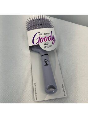 Goody Style Boost Paddle Brush For Thick Hair With Ball Tipped Bristles